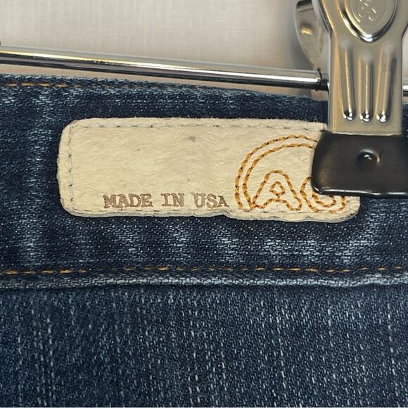 AG Adriano Goldschmied Farrah High Rise Skinny Denim Jeans Blue Size 28 - Picture 12 of 12